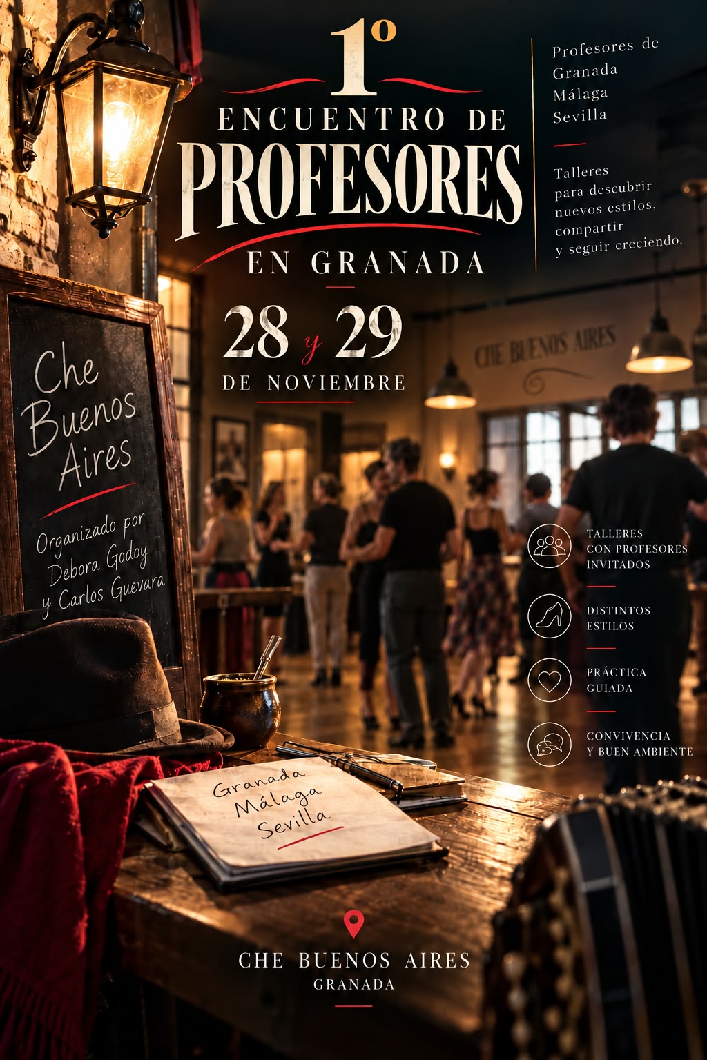 1.º Encuentro de Profesores en Granada - 28 y 29 de noviembre de 2026