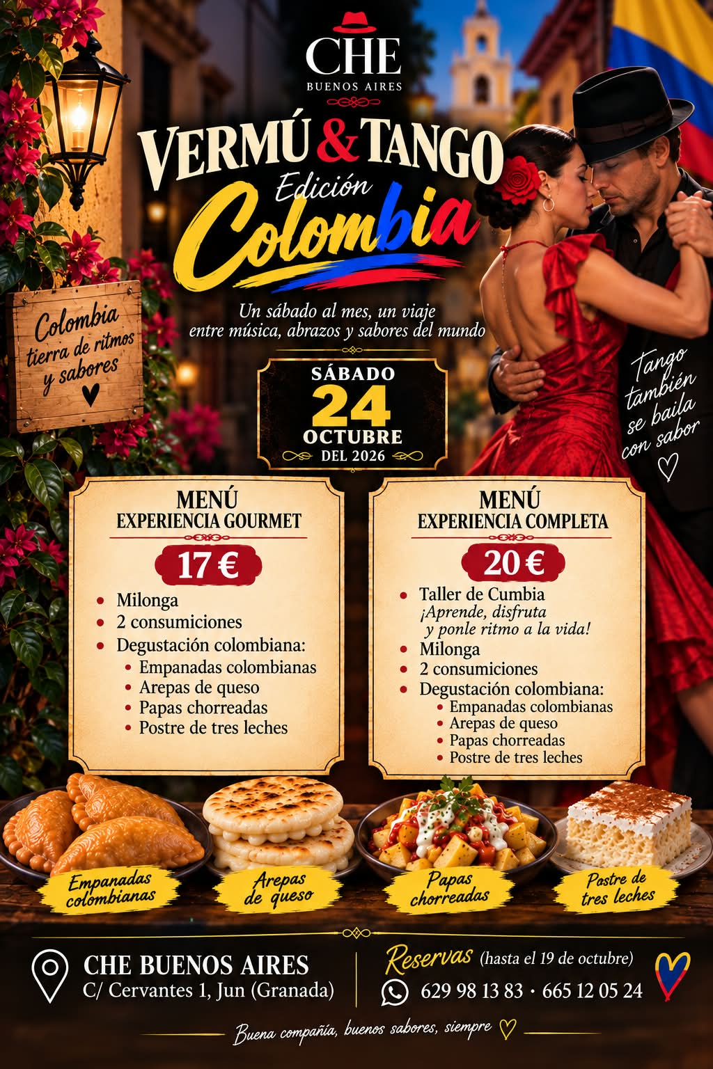 Vermú y Tango Colombia - 24 de octubre de 2026